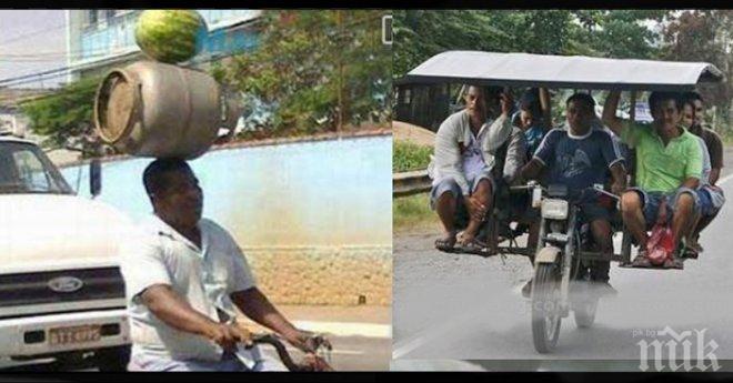 Тези снимки ще те накарат да кажеш, че това е възможно да се случи само в Индия...