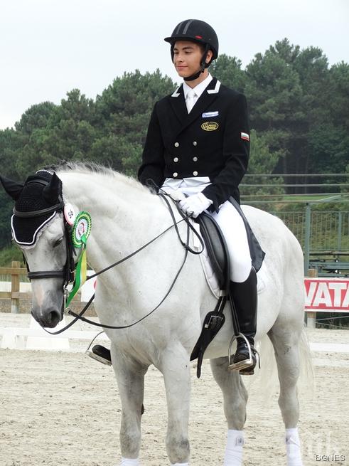 Здравко Тренев с бронз от Балканиадата по обездка