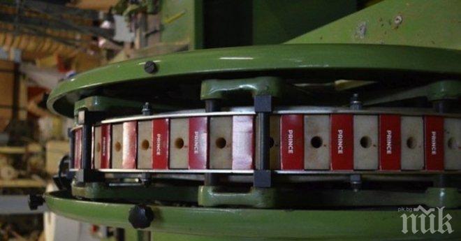 ГДБОП помогна за разкриването на нелегална цигарена фабрика в Полша (снимки)