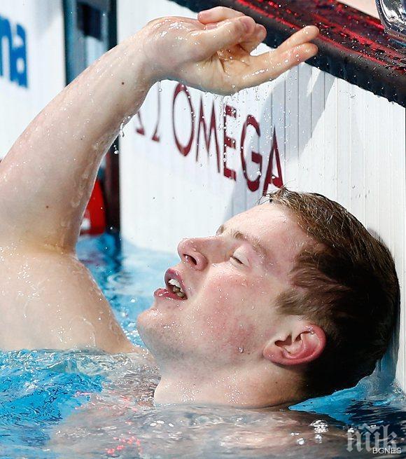 Адам Пийти подобри световния рекорд на 50 метра бруст