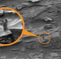 Мистерия! Заснеха фигура на жена на Марс
