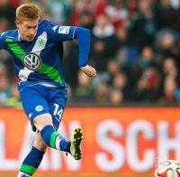 Манчестър Сити брои 50 милиона, за да вземе Де Брюин