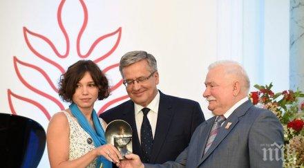 дъщерята немцов получи отличие полша