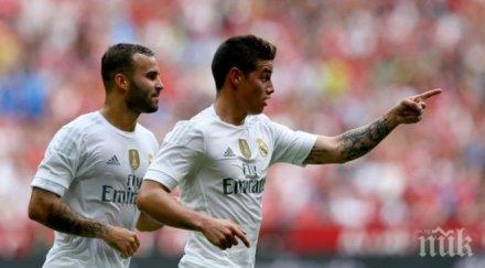 реал мадрид сломи тотнъм играе финал audi cup галерия