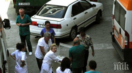 линейка превозваща дете кома блъсна жена пловдив