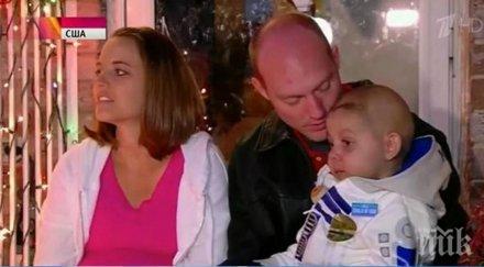 едно дете беше неизлечимо болно направят нещо красиво помощ притекоха жители цял град