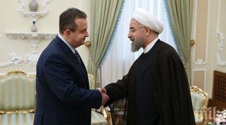 сръбска делегация обикаля иран