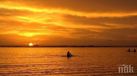 изпечен бандит тарашил лодката рибар