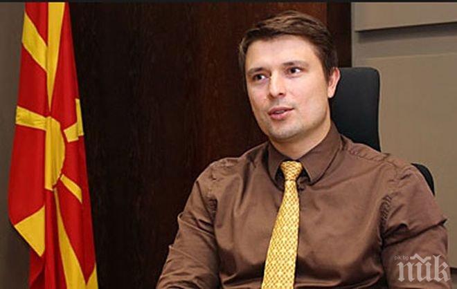 Сензация! Македонски министър хвърли оставка, за да работи в София