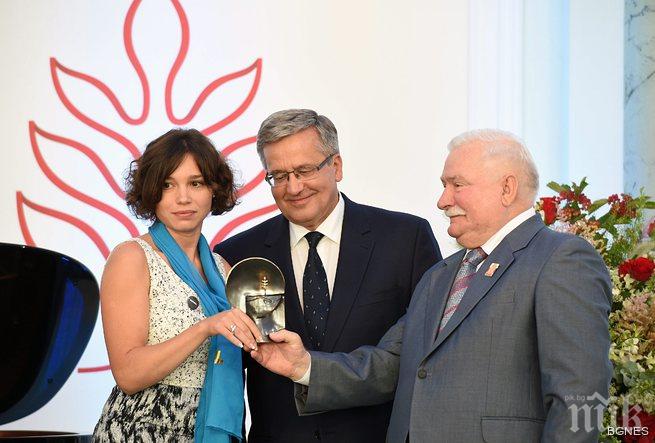 Дъщерята на Немцов получи отличие в Полша 
