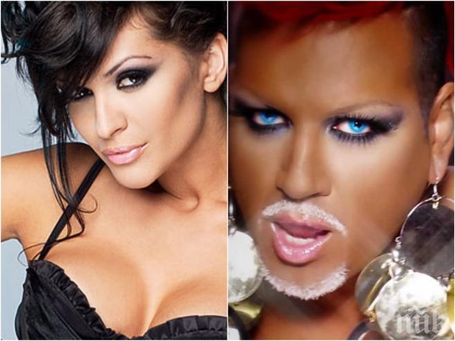 Шоу! Азис и Преслава се гаврят с кмета на Копривщица, който забрани чалгата. Вижте скандалния чат на фолк певците (снимка)