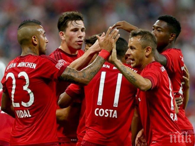 Байерн с шанс за трофей след разгром над Милан