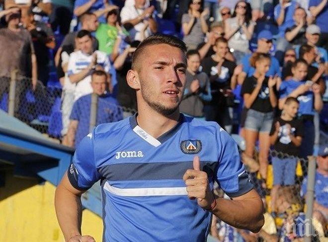Крило е близо до завръщане в основната група на Левски