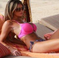 Джорджина е най-секси половинката на Висшата лига (снимки)