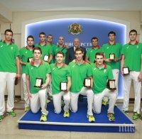 Кралев отличи националите по волейбол - кадети за сребърните медали от Тбилиси