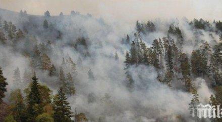 код оранжево готовност борба пожари области