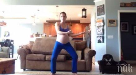 бъдеща майка служи вдъхновение хиляди жени света прави