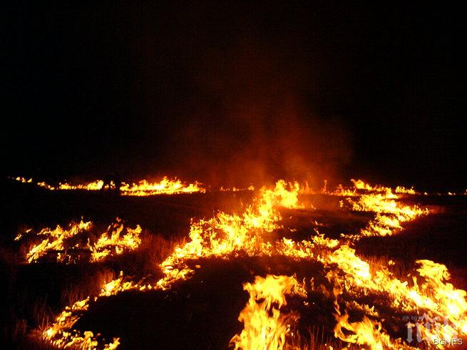 Внимание! Код червен за опасност от пожари в Източна България