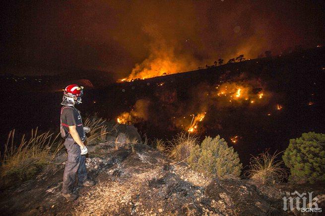 1 400 испанци евакуирани заради пожари 
