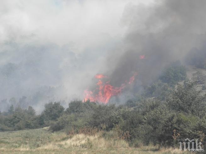 Червен код за опасност от пожари е обявен за Югоизточна България