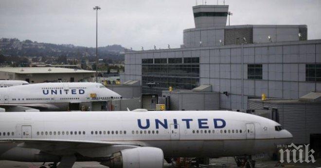 Полет на Юнайтед еърлайнс се върна по спешност в Лондон поради технически проблем