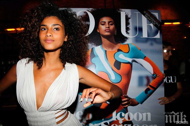 Има Хаман украси корицата на Вог в Холандия