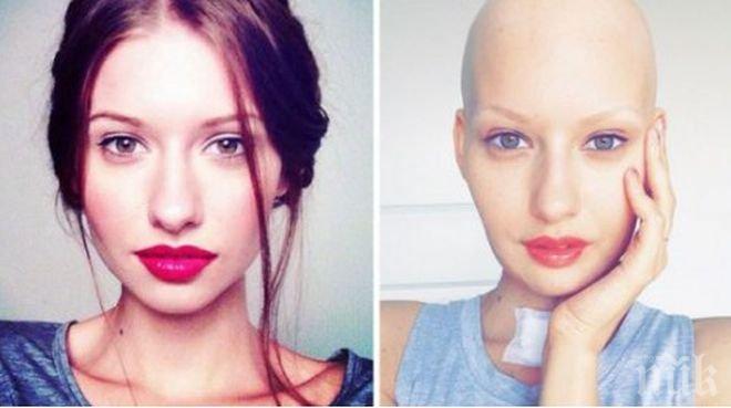 Посъветваха манекенка да абортира, защото има рак, тя не го направи и стана чудо