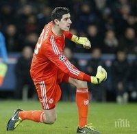 Тибо Куртоа се извини на Челси за червения картон