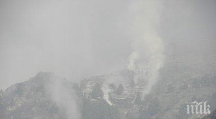 ужас 283 пожара горят страната всички овладени