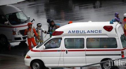 седем души пострадали инцидент шоу камиони финландия