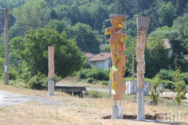 Дървени пластики превърнаха парка в Дрен в музей на открито