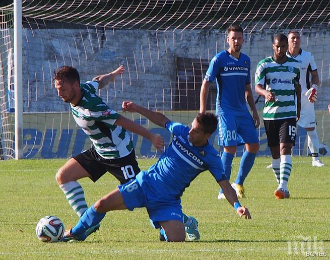 „Левски” с първа победа в първенството след героична битка на „Тича”