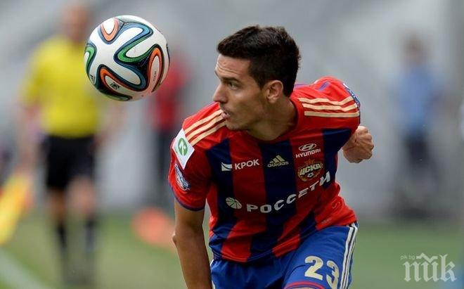 ЦСКА (Москва) с Миланов надигра Амкар на Занев и Пеев