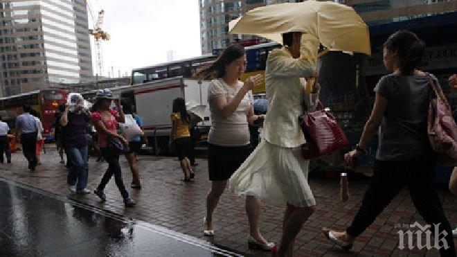 Жертвите на тайфуна в Тайван станаха 4!