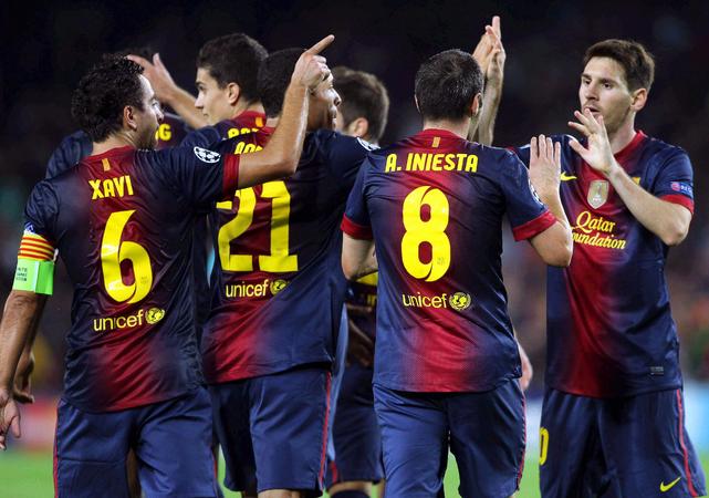 Барселона е най-добрият отбор в света за 2012 година