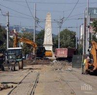 Отпушват Руски паметник след седмица