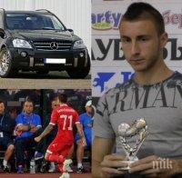 САМО в ПИК! Грамаден джип се врязал като торпедо в Антон Карачанаков! Вижте цялата истина за инцидента с футболната звезда!