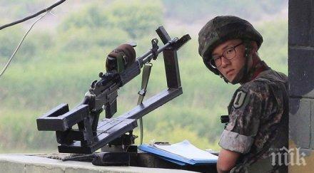 свободната корея пълна готовност бой границата тоталитарната корея