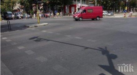 месец положиха новата маркировка центъра варна следа нея снимки