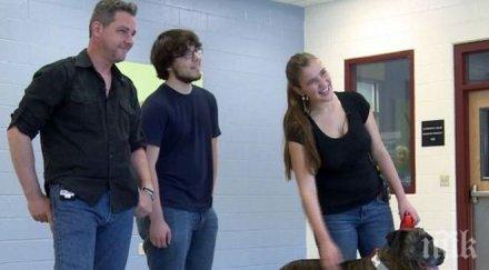 чудо семейство откри загубеното куче девет години