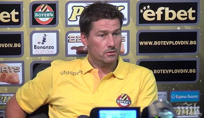 Играчите на Ботев с тренировка часове след прибирането си от Благоевград