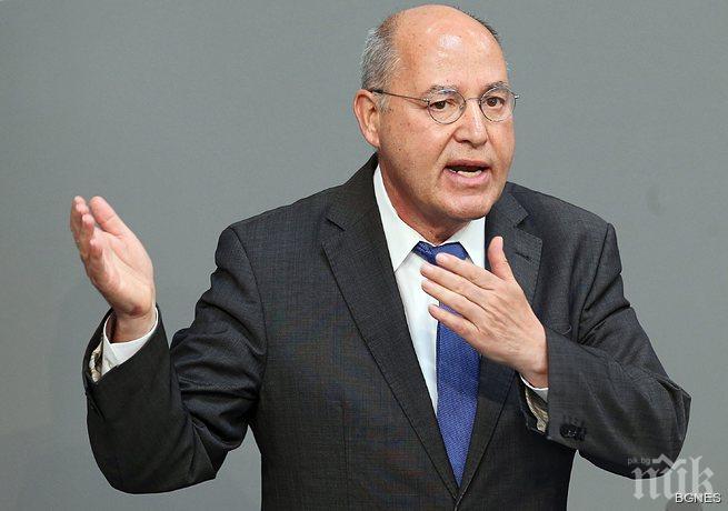 Немски политик призова Европа да не следва тъпашки Вашингтон