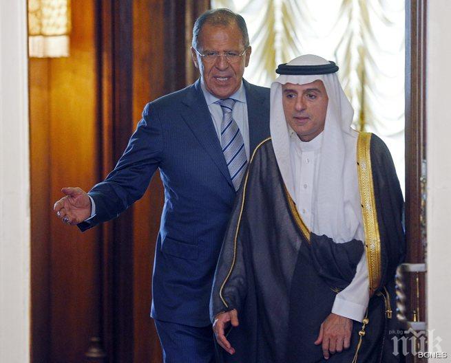 В Москва саудитският външен отхвърли руския план срещу джихадистите 