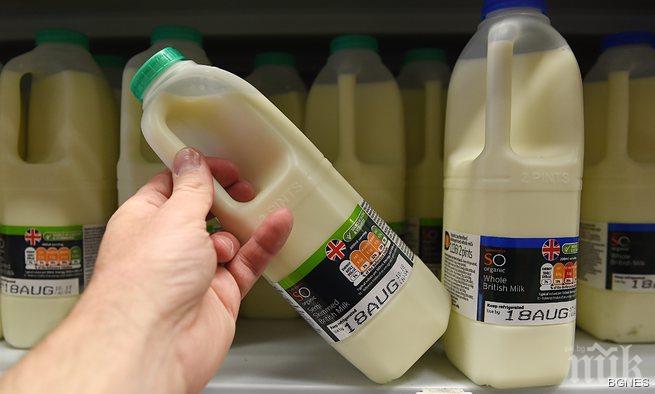 Британска верига пуска мляко с надценка за производителите