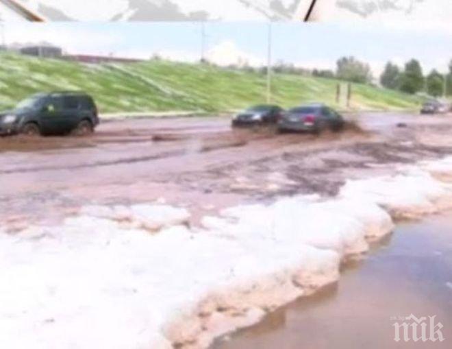 Аномалия! Сняг заваля през август! Вижте къде (снимка)