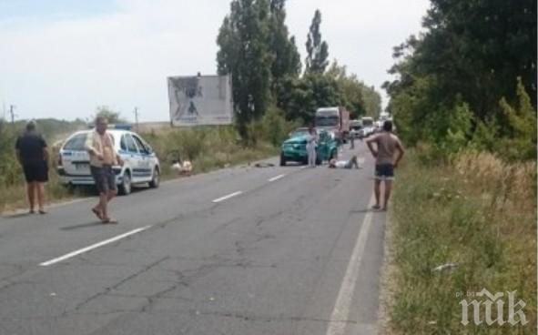 Отвориха пътя Варна - Бургас след катастрофата при Приселци