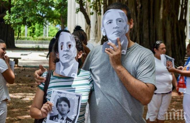 САЩ обявиха, че са „дълбоко загрижени” от ареста на около 90 дисиденти в Хавана