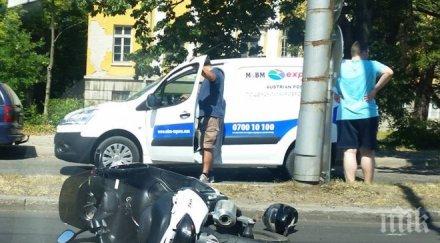 очевидец катастрофата района траката мотористът преби опита влезе завоя 150 час