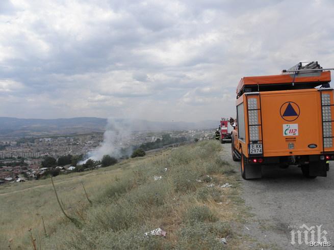 Огнен ад край Благоевград