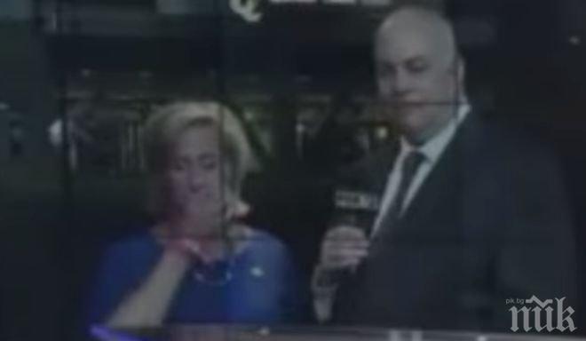 Излагация!  Спипаха конгресменка да си бърка в носа, а после да лапа съдържанието (видео)